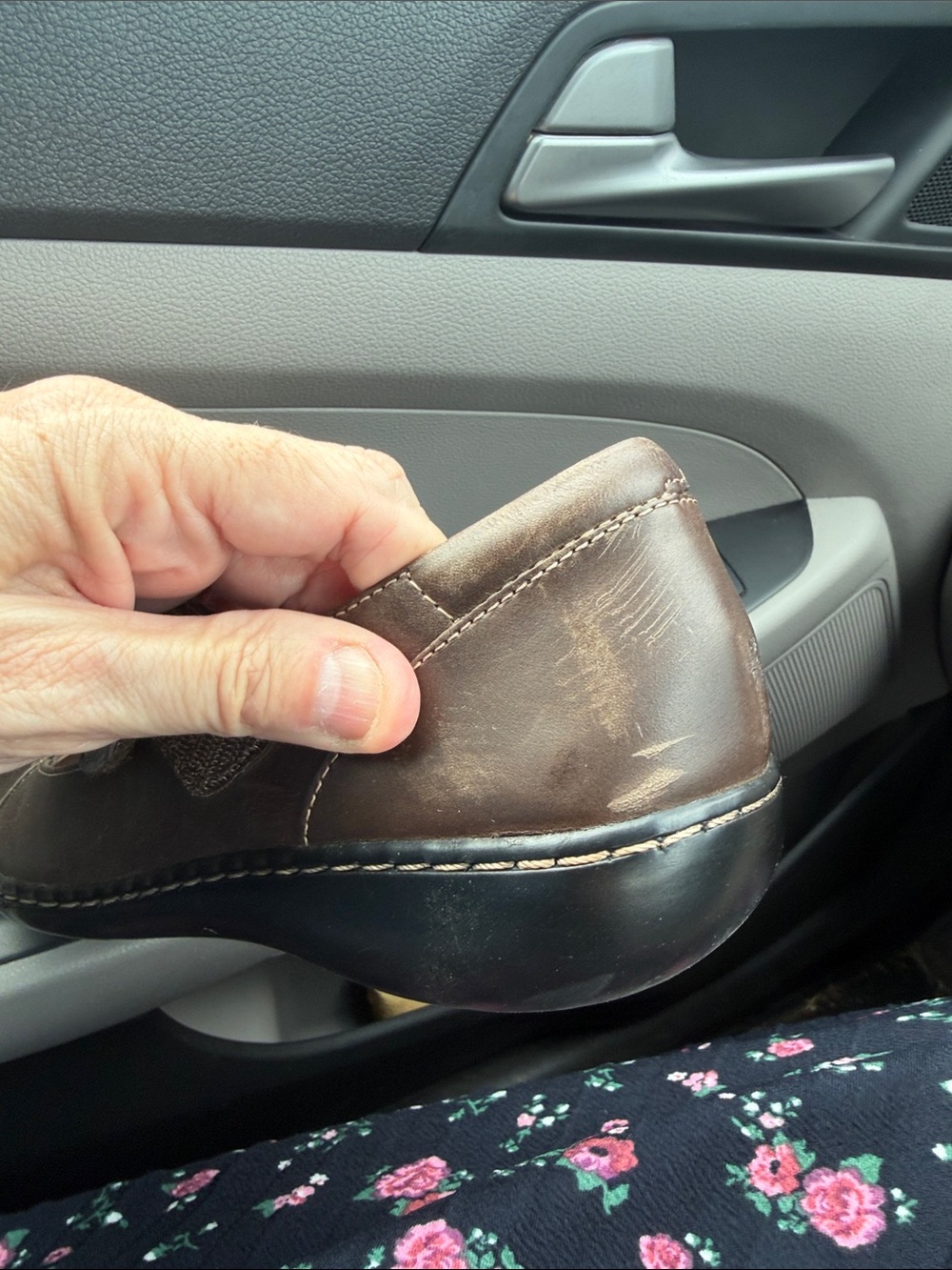 Clarks Women's Mary Jane Flats in Dark Brown - Picture 15 of 16